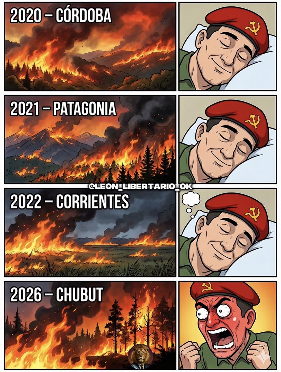 Realidad de los incendios en Argentina.

Fondo de olla kukas queriendo usarlo politicamente! 

Mientras, el gobierno despliega toda la ayuda con la AFE , ministerio de defensa y de seguridad.