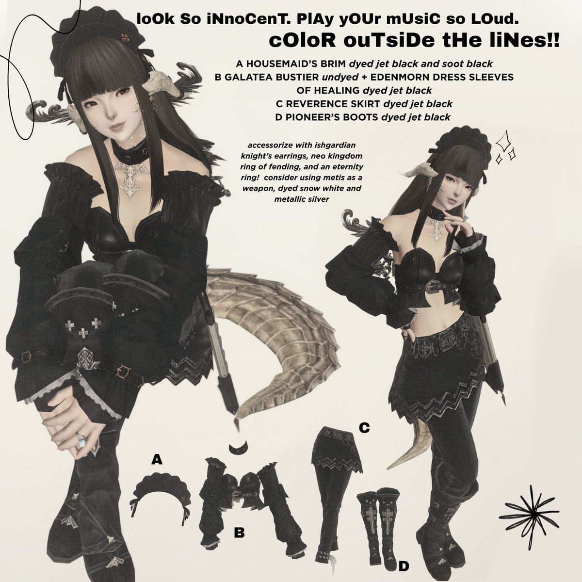 mijumiau's tweet image. today's outfits ft. some sweet friends &amp;lt;33 
   ⋆˚࿔ @virtualbunn @serajennie @liffxiv @silypwincess