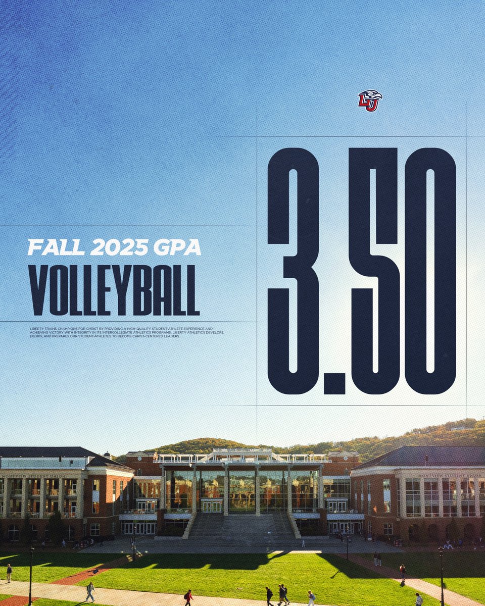 Liberty Volleyball tweet media