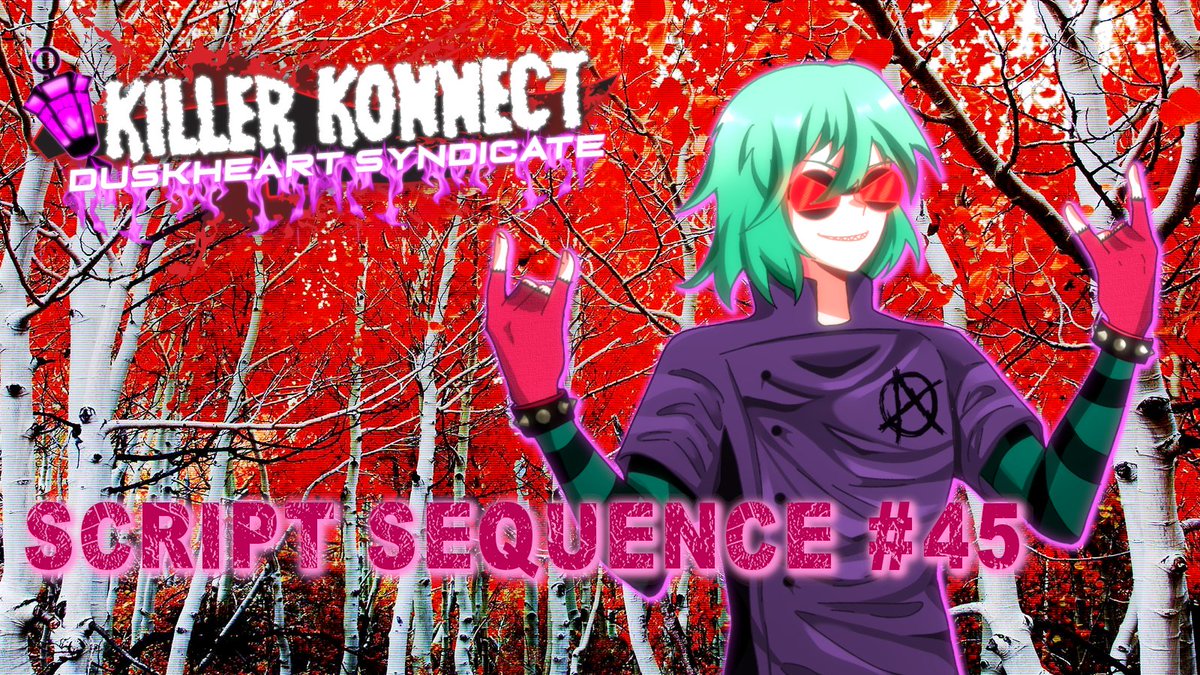 Killer Konnect: Duskheart Syndicate 

Script Sequence #45

fictionpress.com/s/3372443/45/K…

[NOTE: This is the beta listing for the sequel].