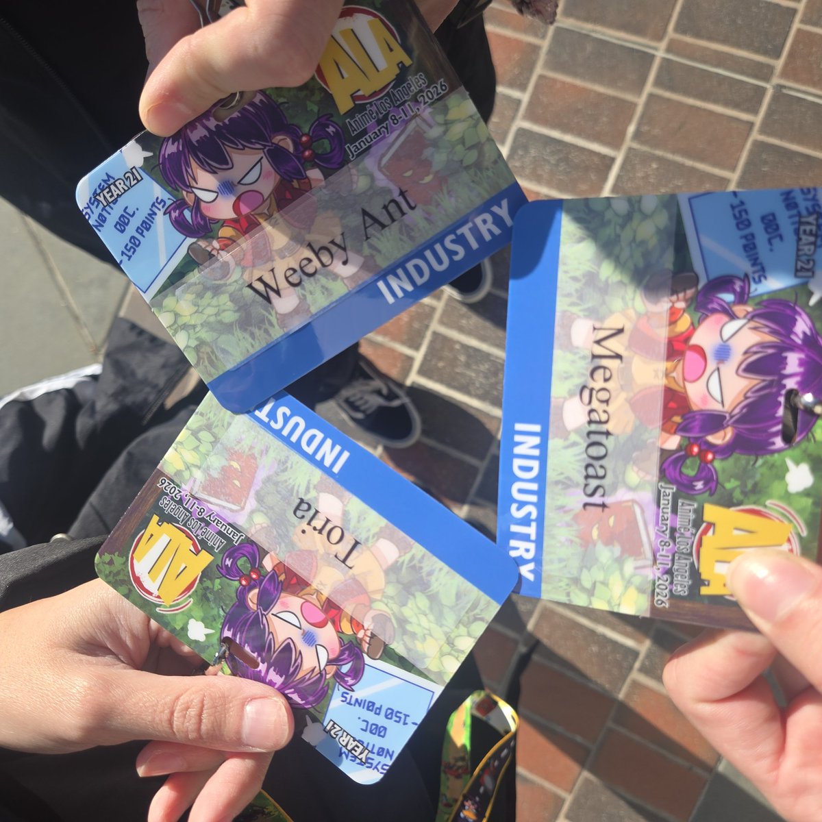 We're out here at ALA21! Come find us for a special wotagei lesson!!