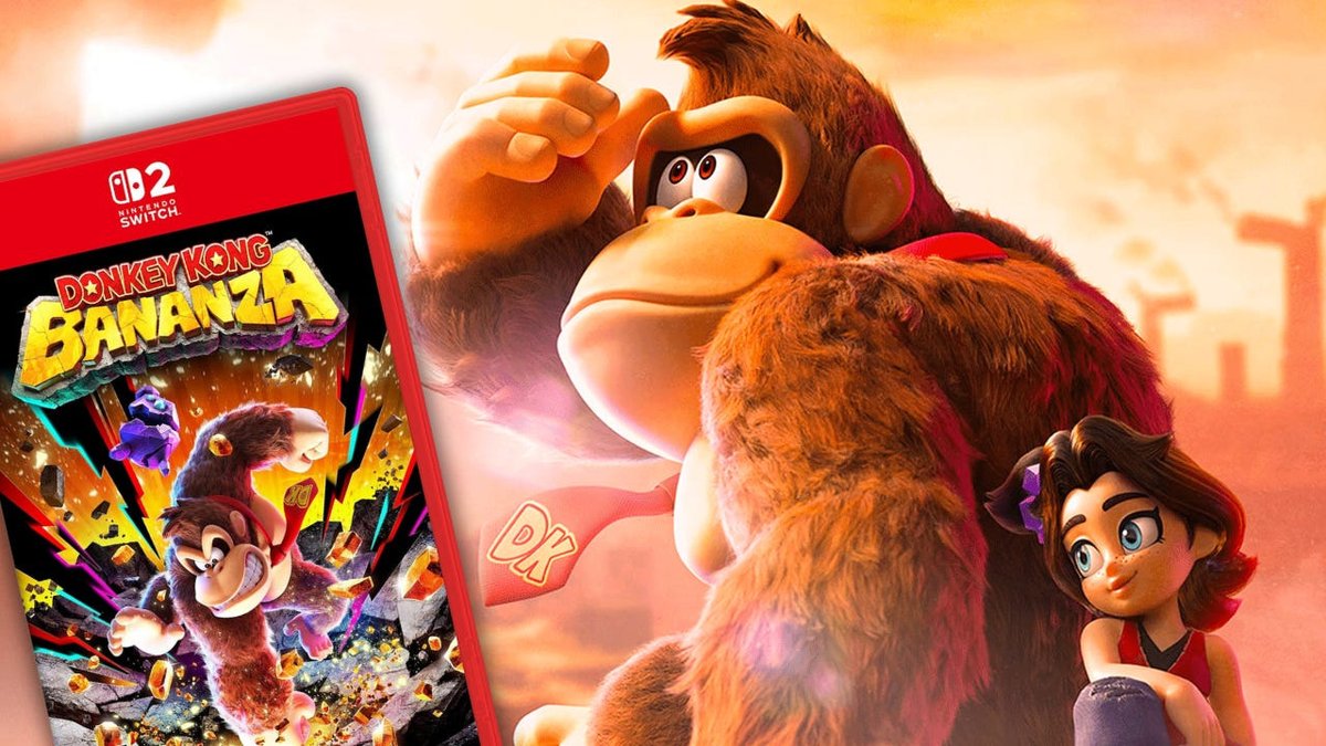 IGN's tweet image. Donkey Kong Bananza has dropped to $62.99, its lowest price yet. bit.ly/3NlGj73