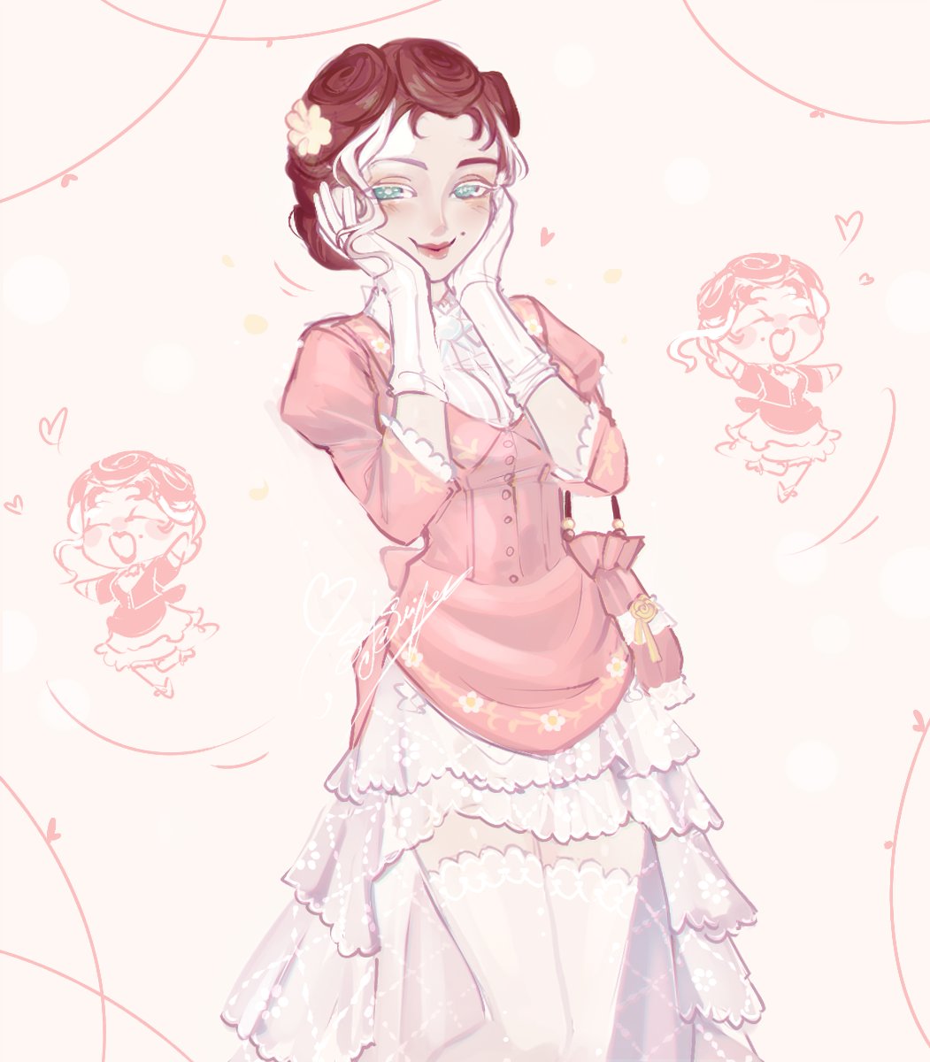 I LOVE PINK DEMI!! And even more so knowing that she's actually salmon-colored, I just used pink throughout the drawing hehee
#IdentityV #第五人格 #Demibourbon #barmaid #第五人格冬物語 #identityVイラスト #调酒师 #IdentityVfanart #IdentityV自己紹介カード #第五人格冬物語 #pinck