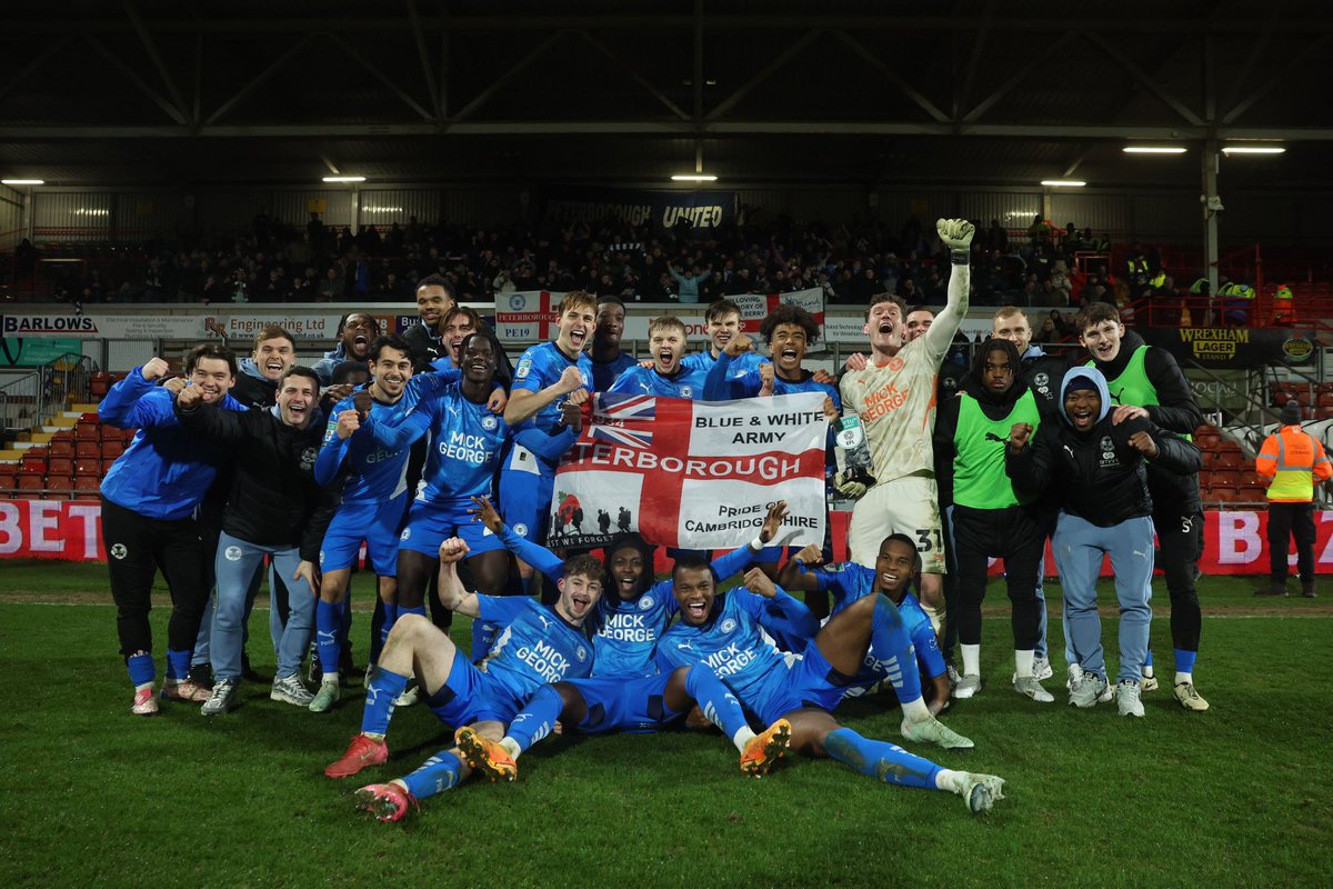 Beating Wrexham on penalties at the Racecourse isn’t for everyone 

#FACup
#pufc