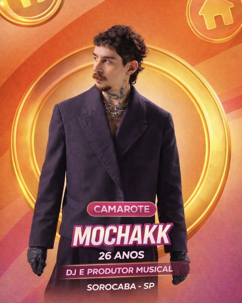 MochakkMusic's tweet image. Acharam que o DJ favorito de vocês ia ficar de fora da casa MAIS VIGIADA do Brasil??

🎧 Pedro Maia, DJ e produtor musical, natural de Sorocaba, é nosso primeiro brother no camarote do BBB 26. 

Direto das pistas pro confinamento, Mochakk. Acompanhe tudo e vem descobrir se ele…