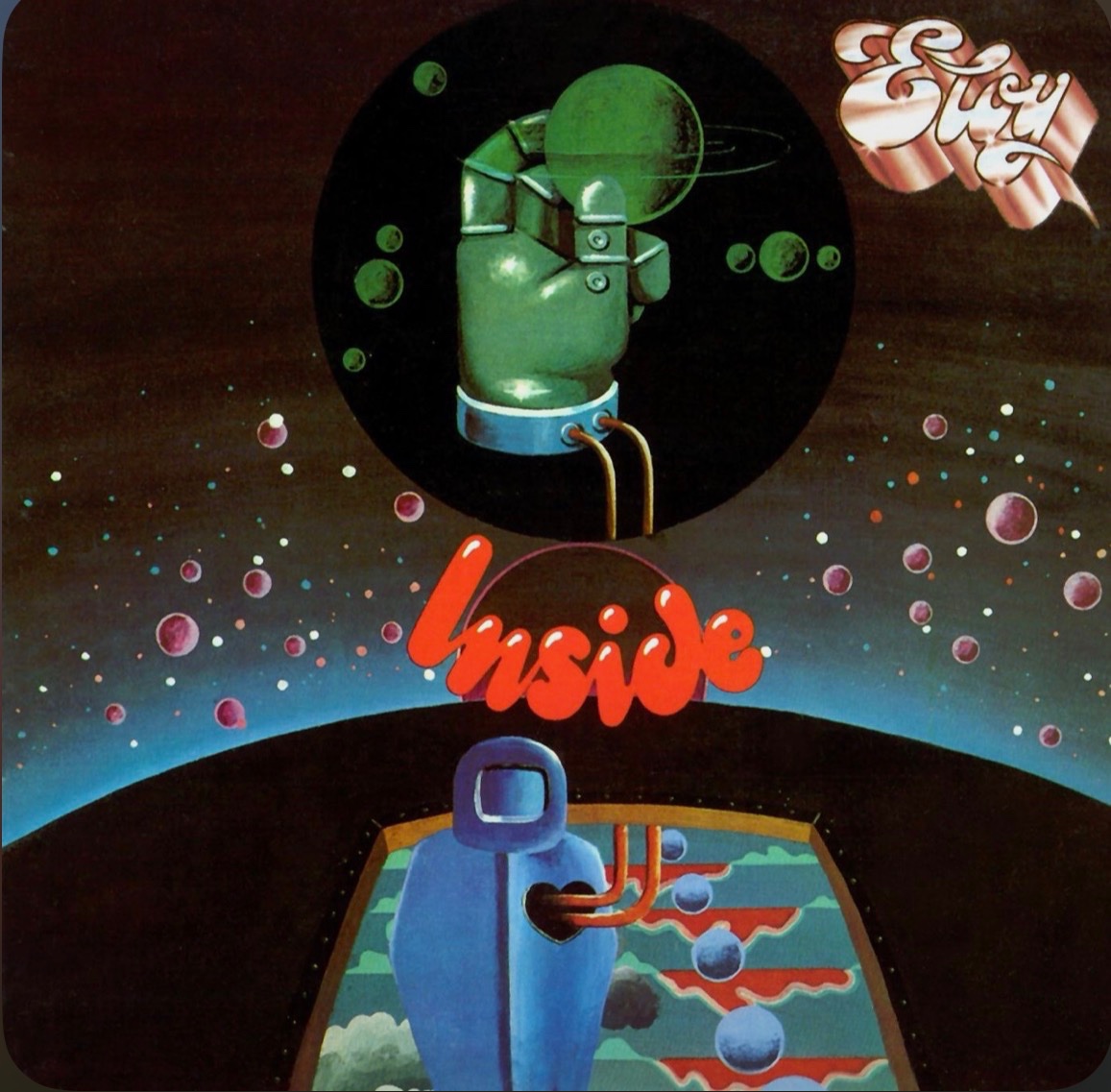 This evening’s listening. Eloy’s second album and 1st for German Harvest. At this stage they were still finding direction-imagine Ian Anderson sinning on a cross between Trespass era Genesis &amp; Meddle-era Floyd, with Child in Time screams!😀