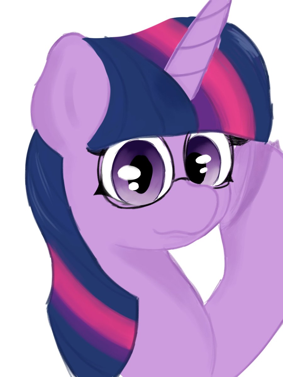 PonyCruz56's tweet photo. Dibujo rápido de twilight 
#mlpfanart https://t.co/22w9xCezch