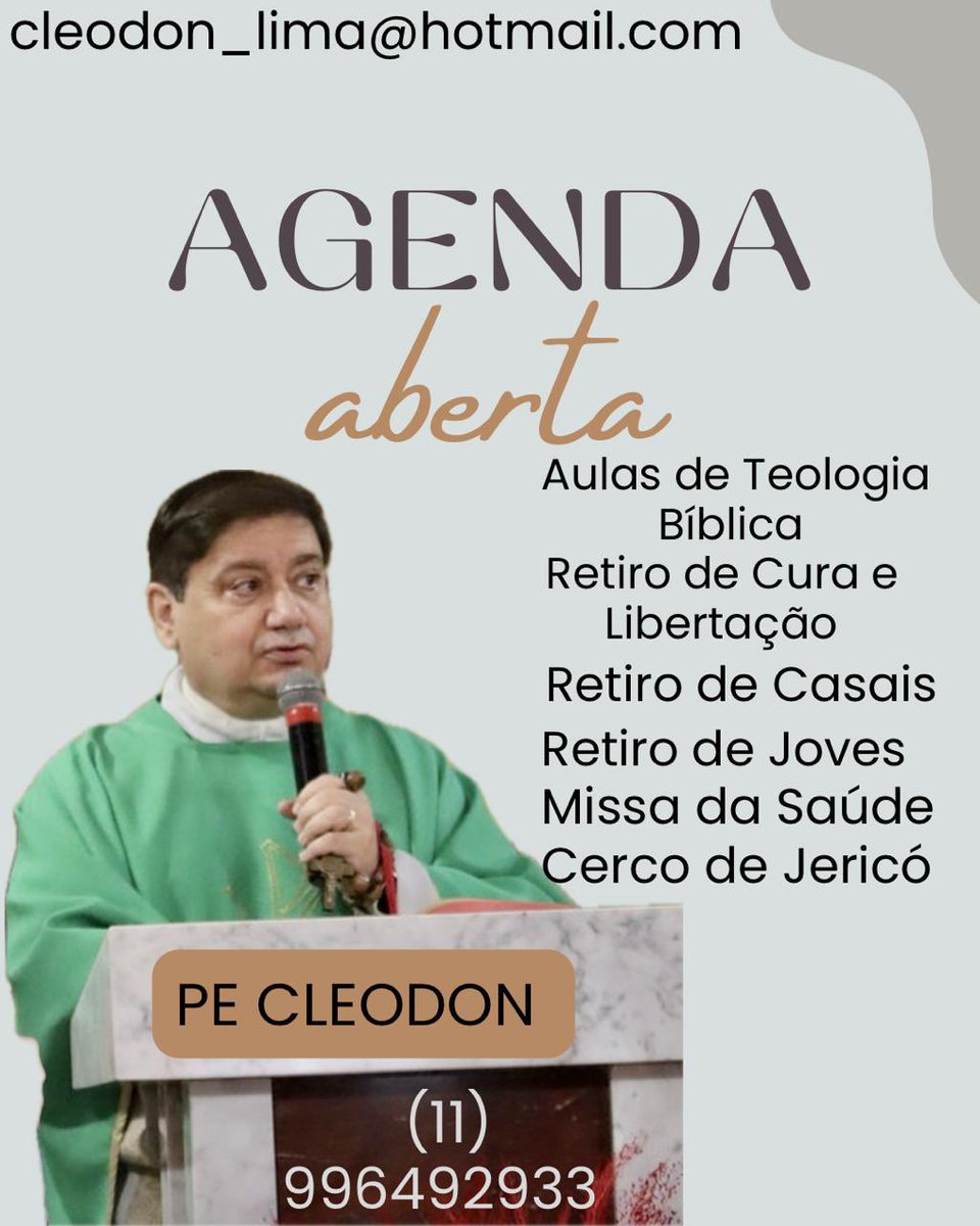 Priest Cleodon Lima (@padrecleodon) on Twitter photo 