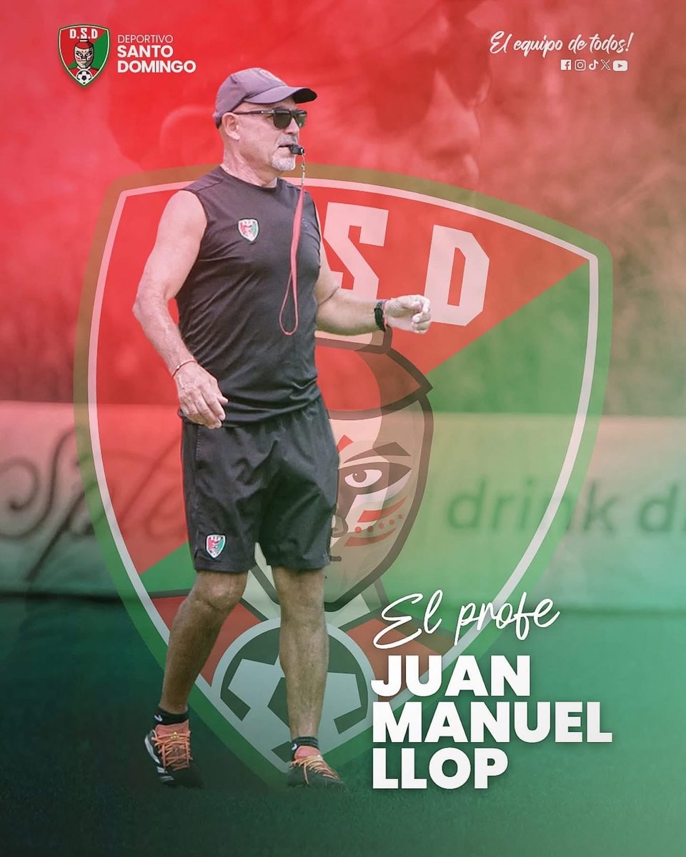 Seguimos creyendo en el proceso.
Con trabajo, compromiso y una idea clara, renovamos la confianza en nuestro Director Técnico.
Vamos por nuevos desafíos, con la misma convicción y el mismo  objetivo.
🤝⚽️

#DeportivoSantoDomingo
#ElEquipoDeLaTierrita
#somosSantoDomingo