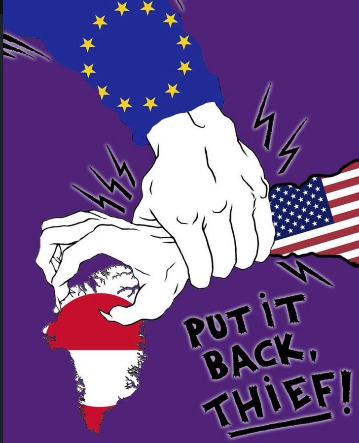 Europeans will defend Greenland, whether Trump likes it or not! 🇪🇺