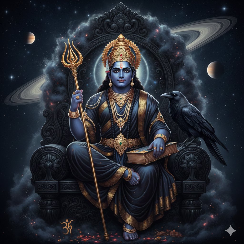 जय श्री शनि देव महाराज 🖤

जो अहंकार में जीते हैं, उनसे शनि डराते हैं,
और जो संयम, कर्म और सत्य के साथ चलते हैं—
उन्हें शनि राजा बना देते हैं।

कर्म ठीक रखो… शनि खुद रास्ता बना देंगे। ⚖️🔥