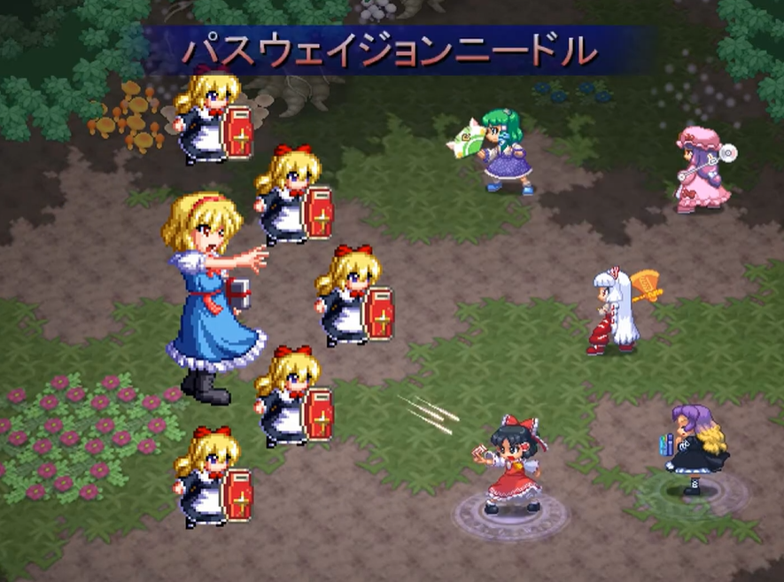 th_dailyalice's tweet image. ah Alice Margatroid, my favorite summoner-type boss fight in turn-based rpgs 👍