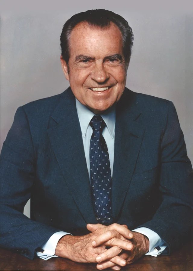 DailyCaller's tweet image. Happy Birthday, Richard Milhous Nixon!