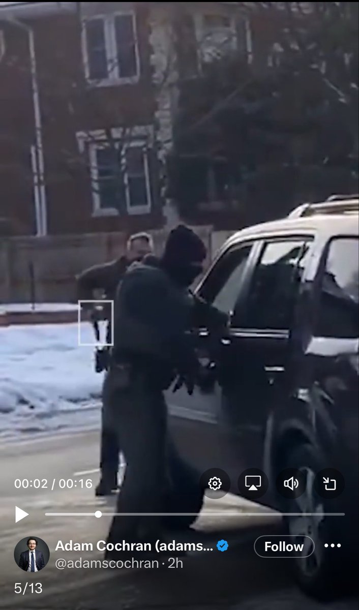 <a href="/JDVance/">JD Vance</a> Thanks JD Vance for sharing. Combined with video from other angle it is crystal clear he was nowhere in front of the vehicle with his life being in danger.
He was at the front-left corner with vehicle turning away and at least one leg being completely out.