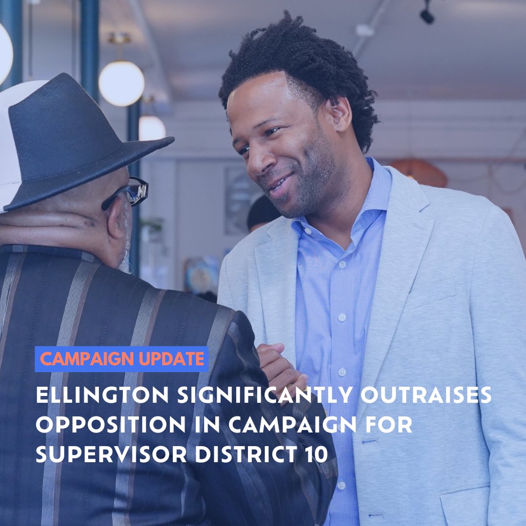 theoellingtonSF's tweet image. Happy to share we’ve raised over $130,000 for our campaign for D10 Supervisor. 

If we truly want to build the neighborhood we deserve, we must first build a campaign that belongs to neighbors from all of D10.

#sanfrancisco #bayview #dogpatch #potrerohill #visitacionvalley