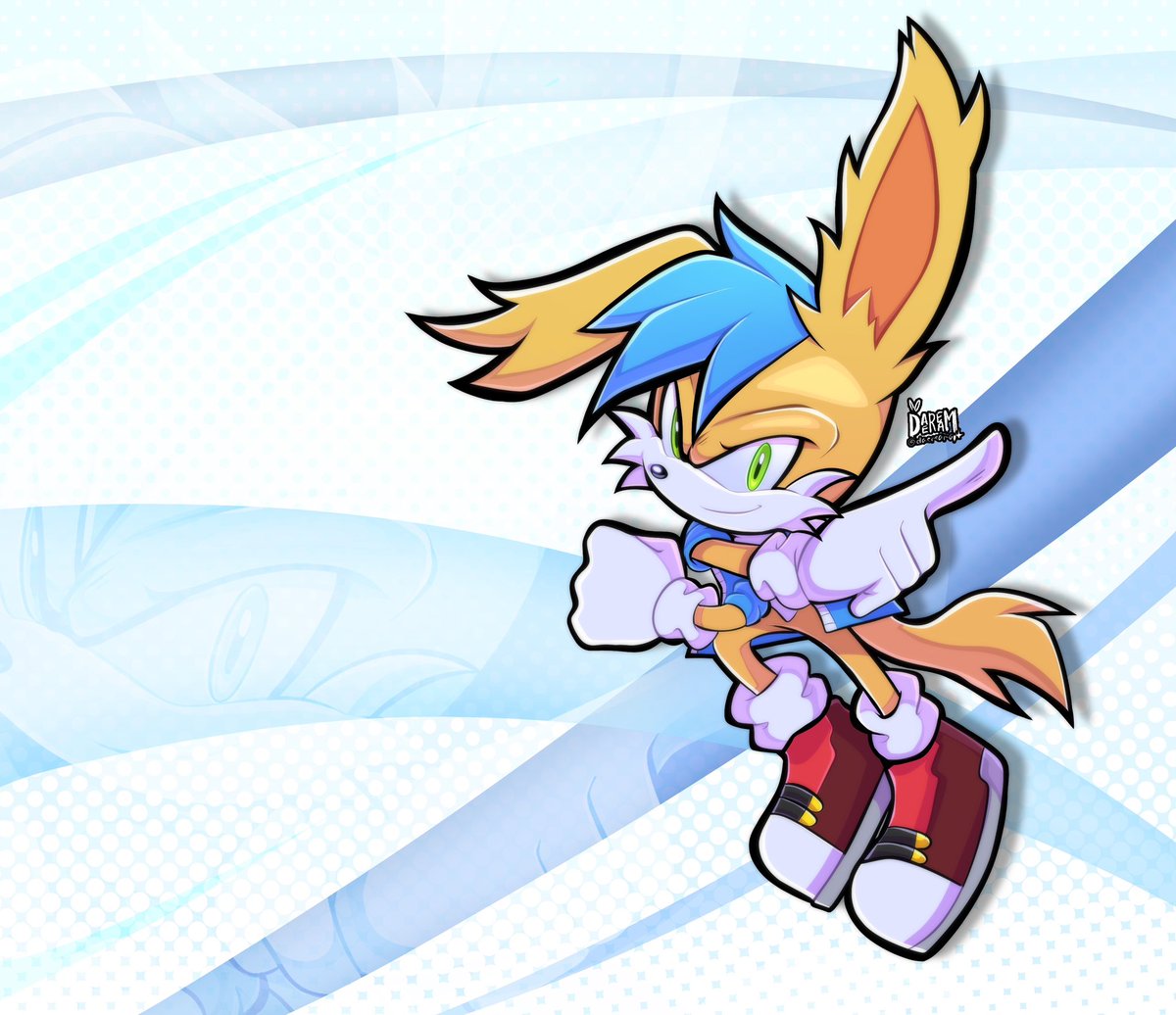 Daereamart's tweet image. Cell shade art commission finished for @metalsentry :3