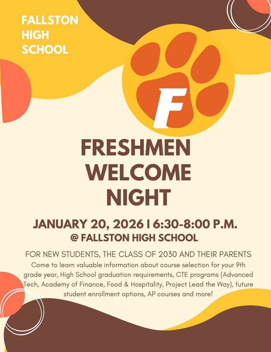 Fallston High School tweet media