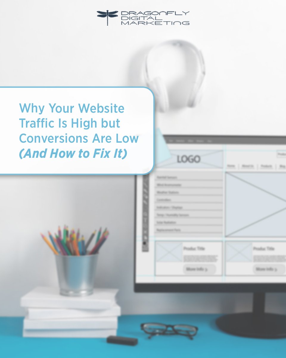 Website traffic spikes are worth celebrating—but traffic alone doesn’t grow a business. Conversions do.

Explores the most common conversion barriers and the actionable steps that can transform your site into a true revenue-generating engine. 

dragonflydm.com/why-your-websi…