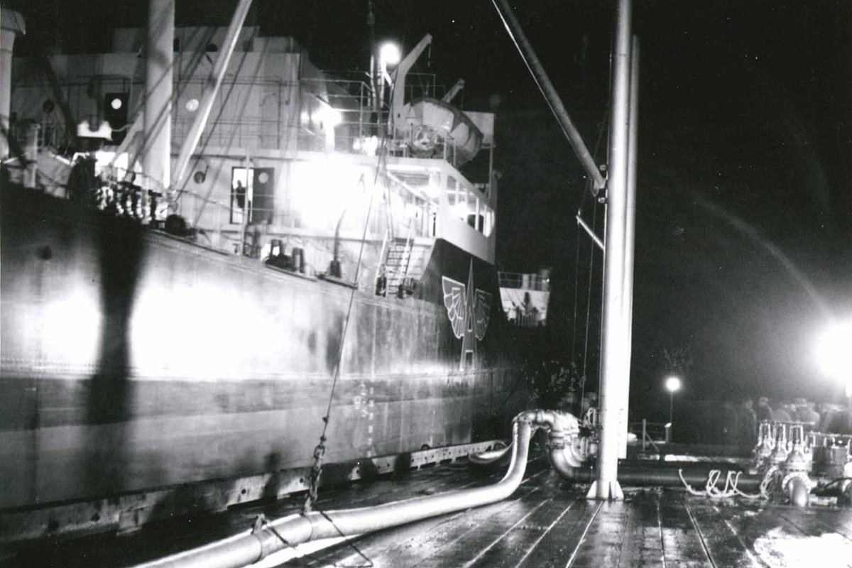 TransMtn's tweet image. Jan. 1, 2026 marks 70 years since the first oil export from the Westridge Marine Terminal, a proud milestone in Trans Mountain’s 72 years of safe operations. We continue working with regulators, Indigenous groups, ports &amp;amp; marine partners to advance #MarineSafety. Read more ➡️