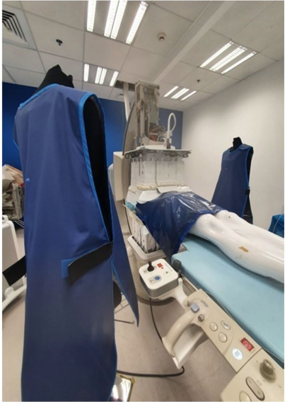 RadiactionMed's tweet photo. Peer-reviewed evidence shows that #RadiactionMedical's Dynamic Smart Shield reduces the burden of lead aprons without compromising safety during interventional procedures while maintaining high radiation protection. Benefiting EP, IC, and CCL >> https://t.co/vWtOy9e4de https://t.co/aP9ZIhC4OI