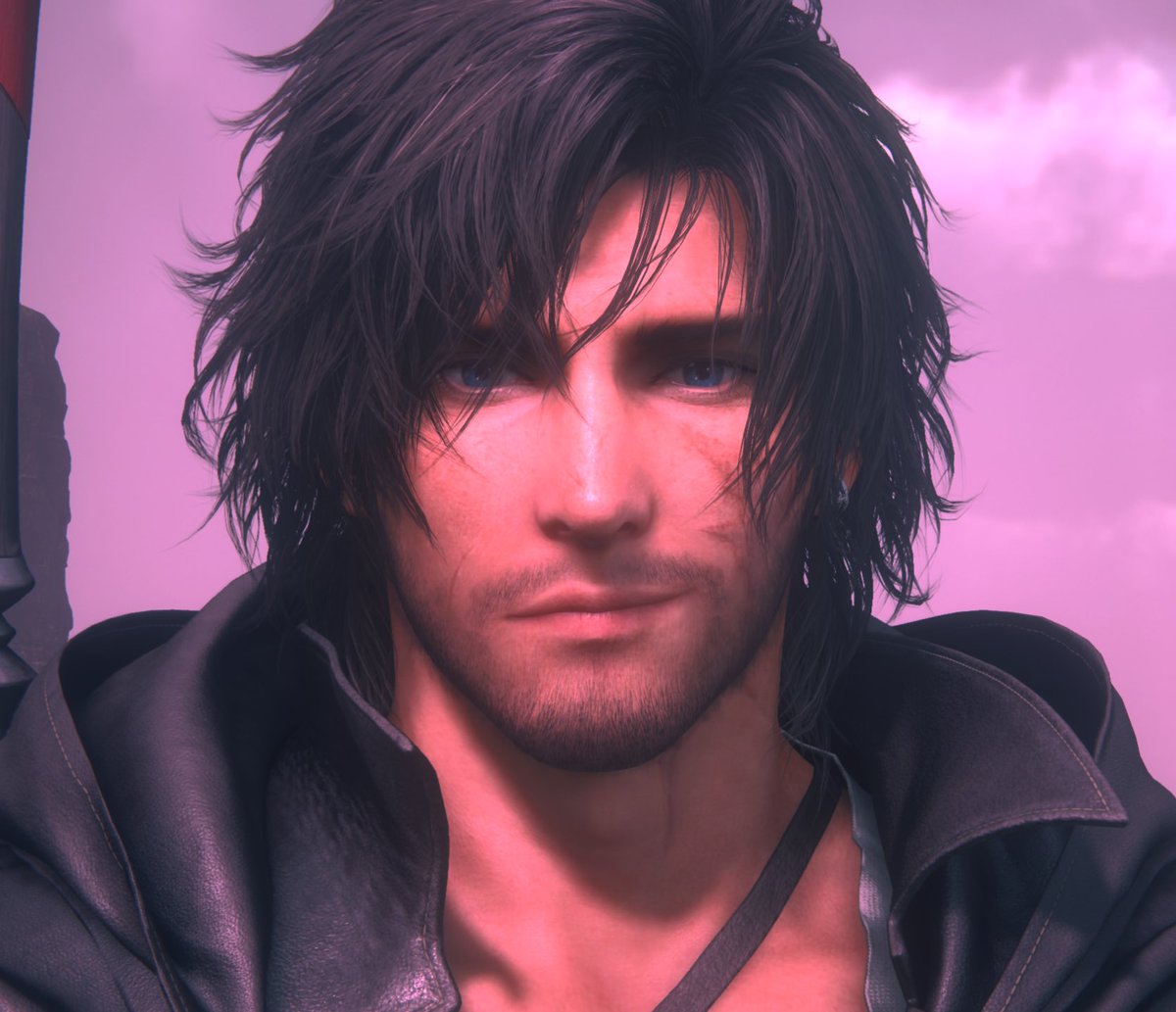 eikonicbunny's tweet image. I was using freecam and this is the face clive made when jill said he "came for her" 😭