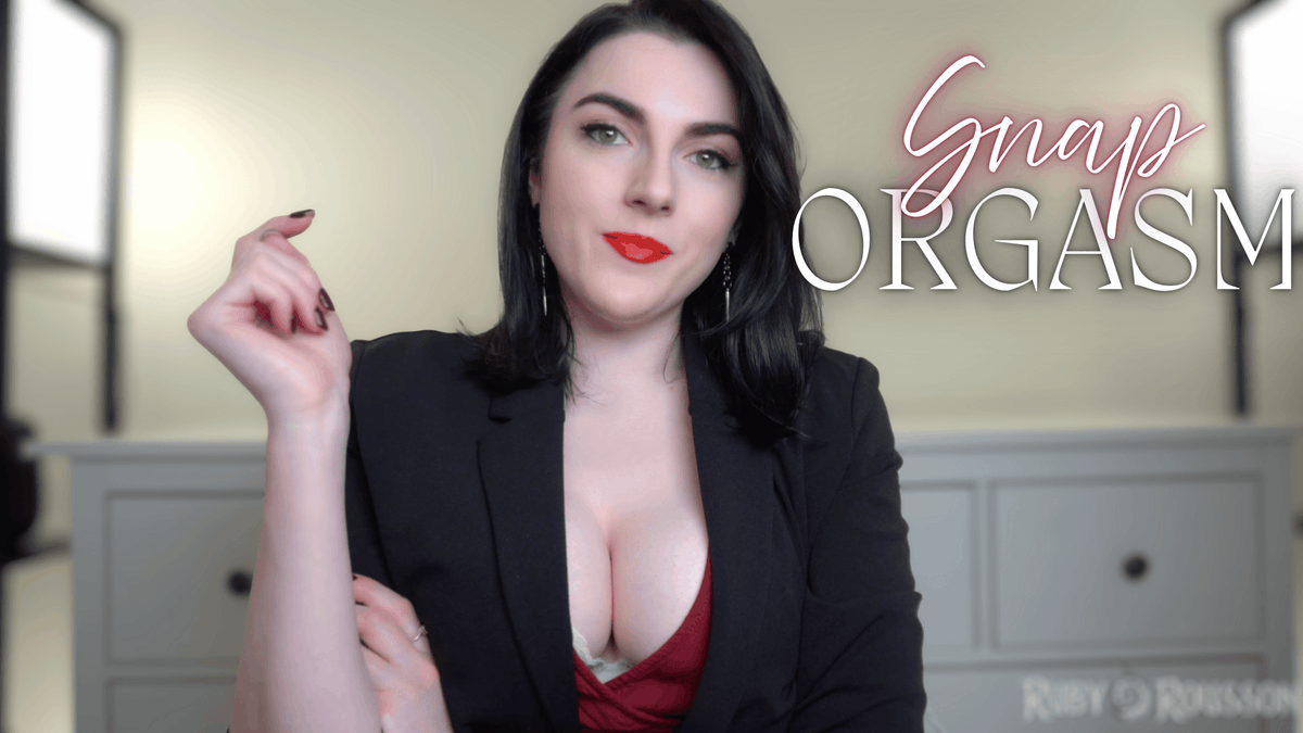 RubyRousson's tweet image. NEW: Prem EJ Snap Orgasm

All you have to do is CUM the moment I snap My fingers. Are you ready?