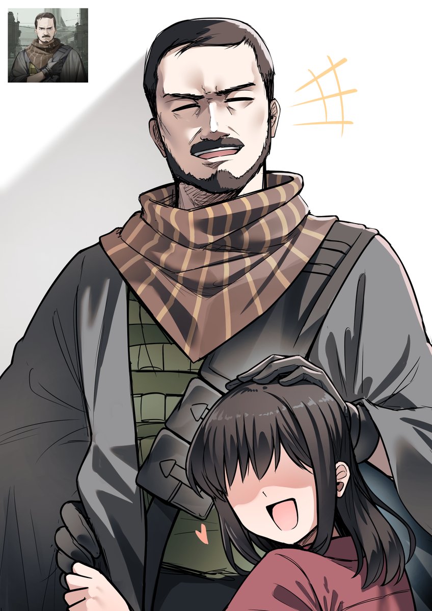 senpaihawkkun's tweet image. sketch
Pavel and little Alina
#ドルフロ #GirlsFrontline2Exilium