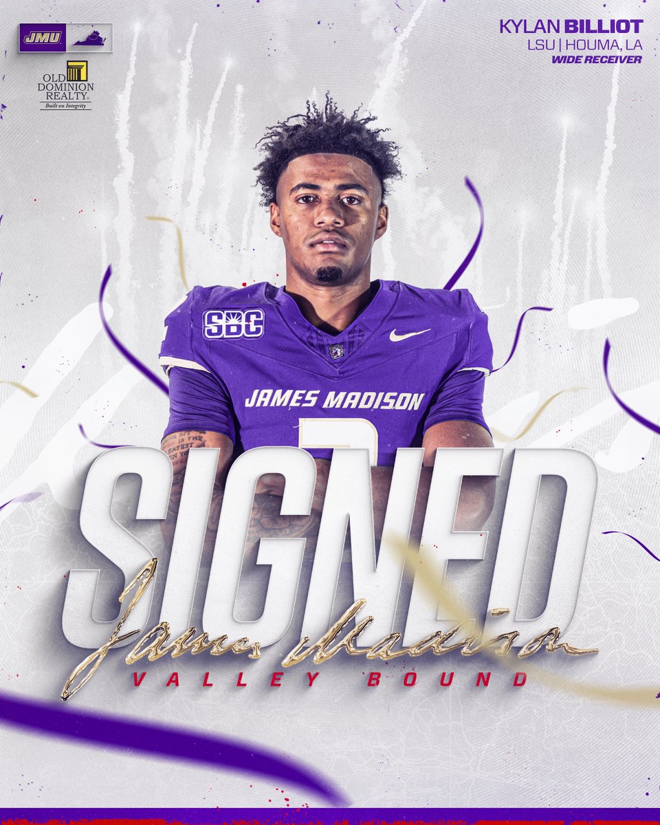 JMUFootball's tweet image. Welcome to the Valley, @Special_K223.

#GoDukes