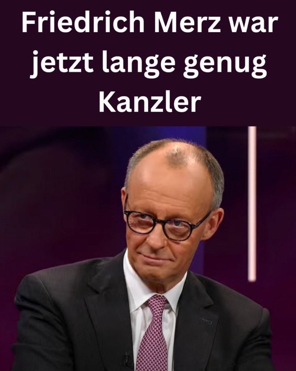 #Merz hat 2x 500 Mrd. € extra bekommen, um die dt. Wirtschaft wieder anzukurbeln. 

1 Billiarde Euro extra. 

Was macht der Mann? 

- mehr Arbeitslose als in den letzten 10 Jahren 
- deutlich mehr Insolvenzen als unter der Ampel
- produziert durch seine Umbenenneritis Mehrkosten