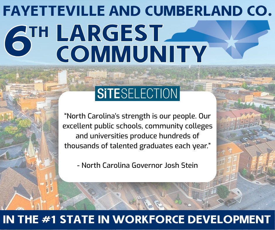 Fayetteville Cumberland Economic Development Corp. tweet media