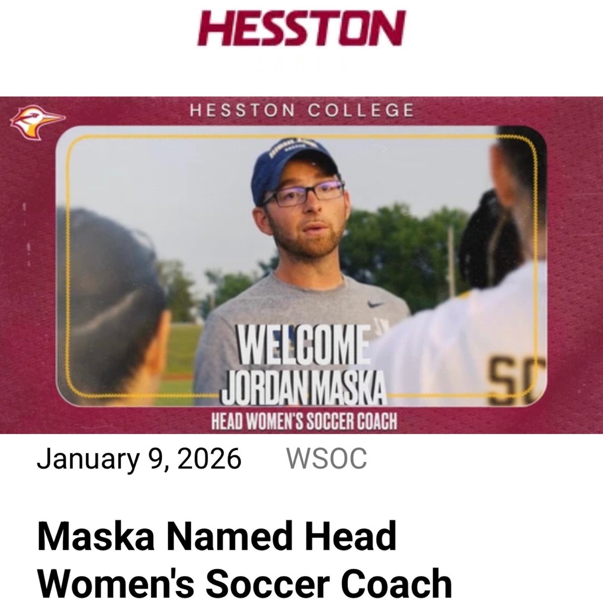 Coach Jordan Maska tweet media