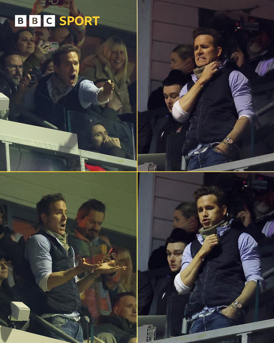 Ryan Reynolds felt every emotion seeing his Wrexham side cause an upset against Nottingham Forest in the FA Cup third round 😅