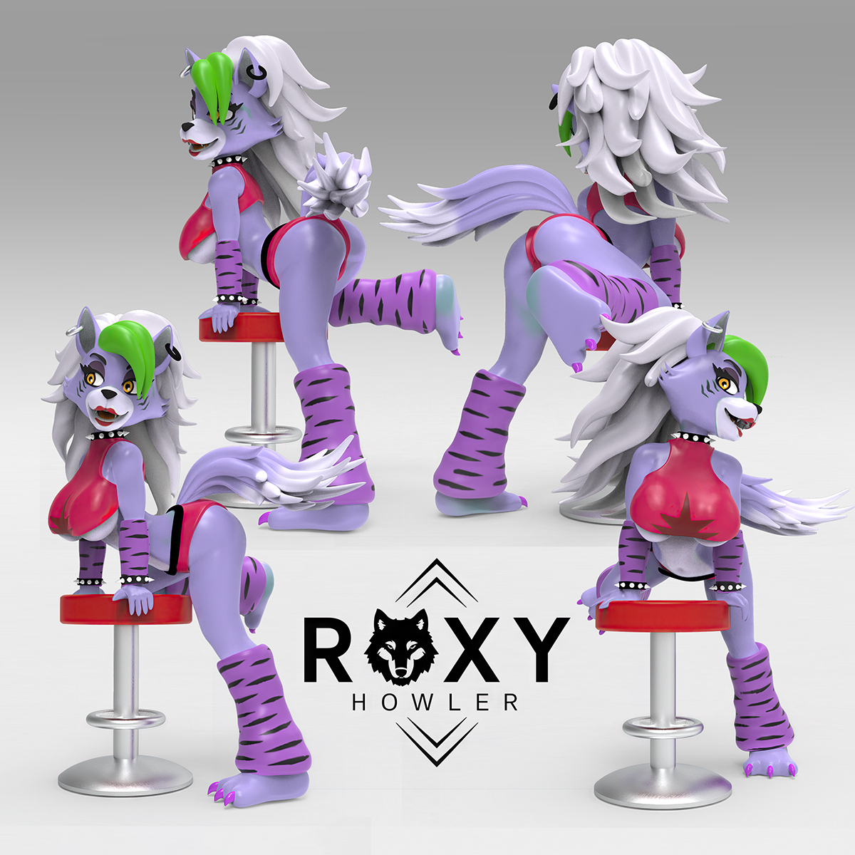 furrysculptures's tweet photo. "Roxy Howler", Available at https://t.co/Sm9bKndn57 https://t.co/3em9F5pbrm