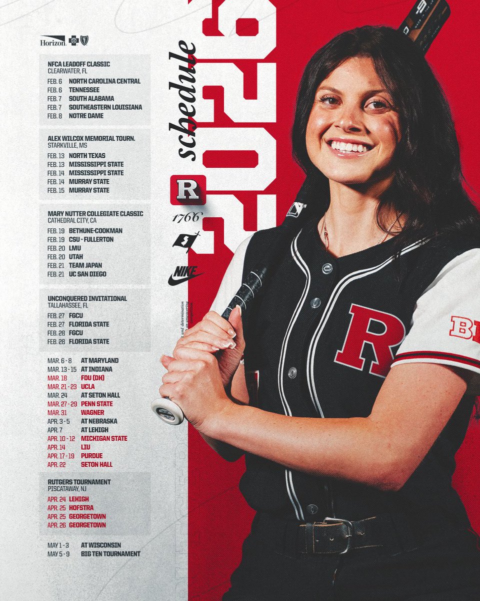 Rutgers Softball tweet media