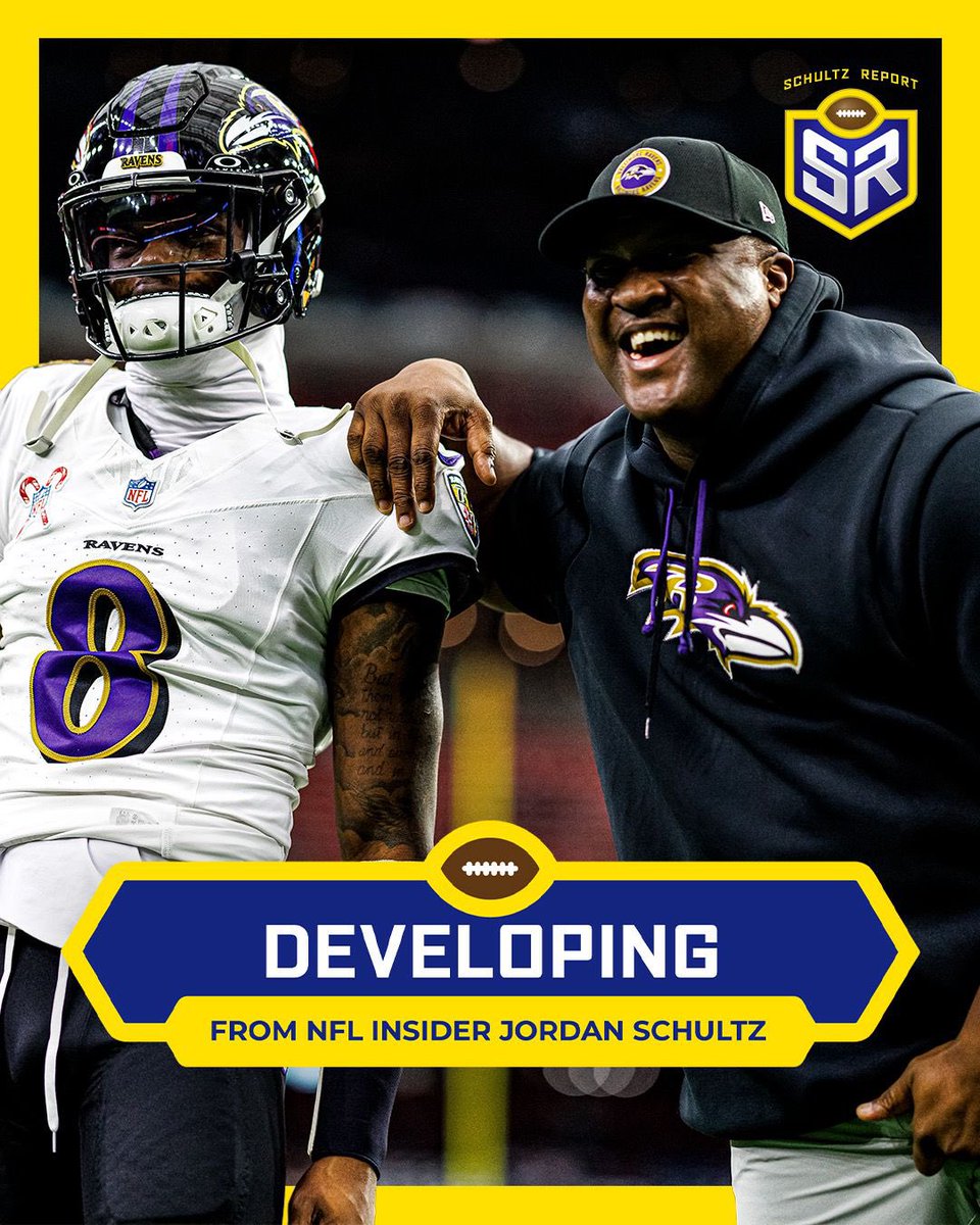 Sources: The #Lions and #Commanders will interview Tee Martin for their open OC positions next week.

Martin has been the #Ravens QBs coach the past three seasons - helping propel Lamar Jackson to the 2023 NFL MVP. A well-respected offensive mind, he has done extensive work for