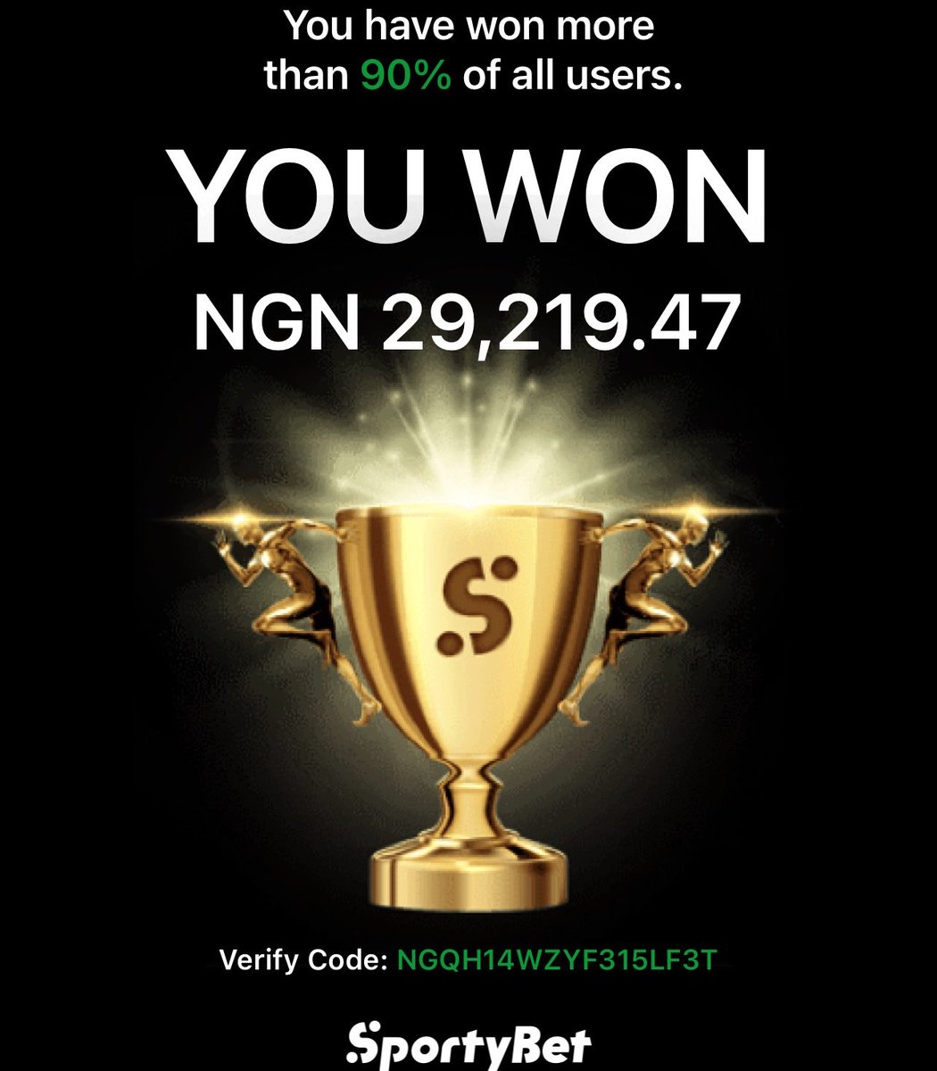 IAMCMONEY's tweet photo. Boom 💥 congratulations to those that played🏆🏆🏆🏆🏆✅✅✅✅✅✅ https://t.co/5xjCmtxQJj