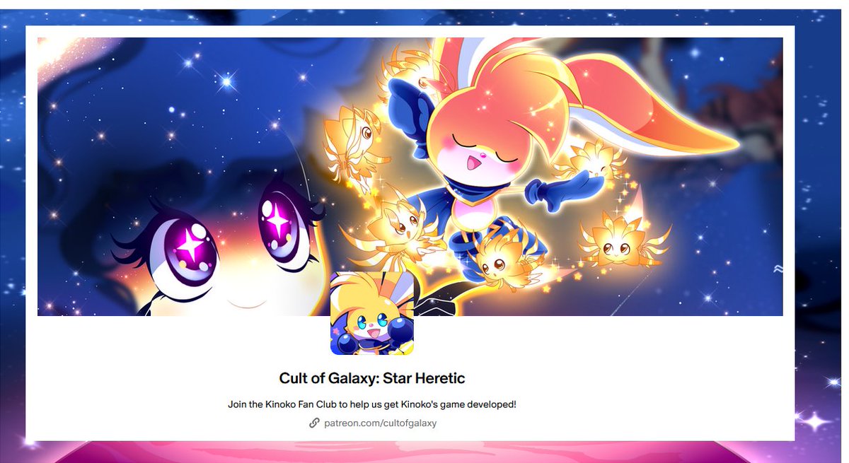 cultofgalaxy's tweet image. We're a small, independent team, and Patreon helps us keep development going. Patreon subscribers get early access to new updates and a special Discord role.

If you're unable to support us financially, sharing this and our work means just as much!❤️
