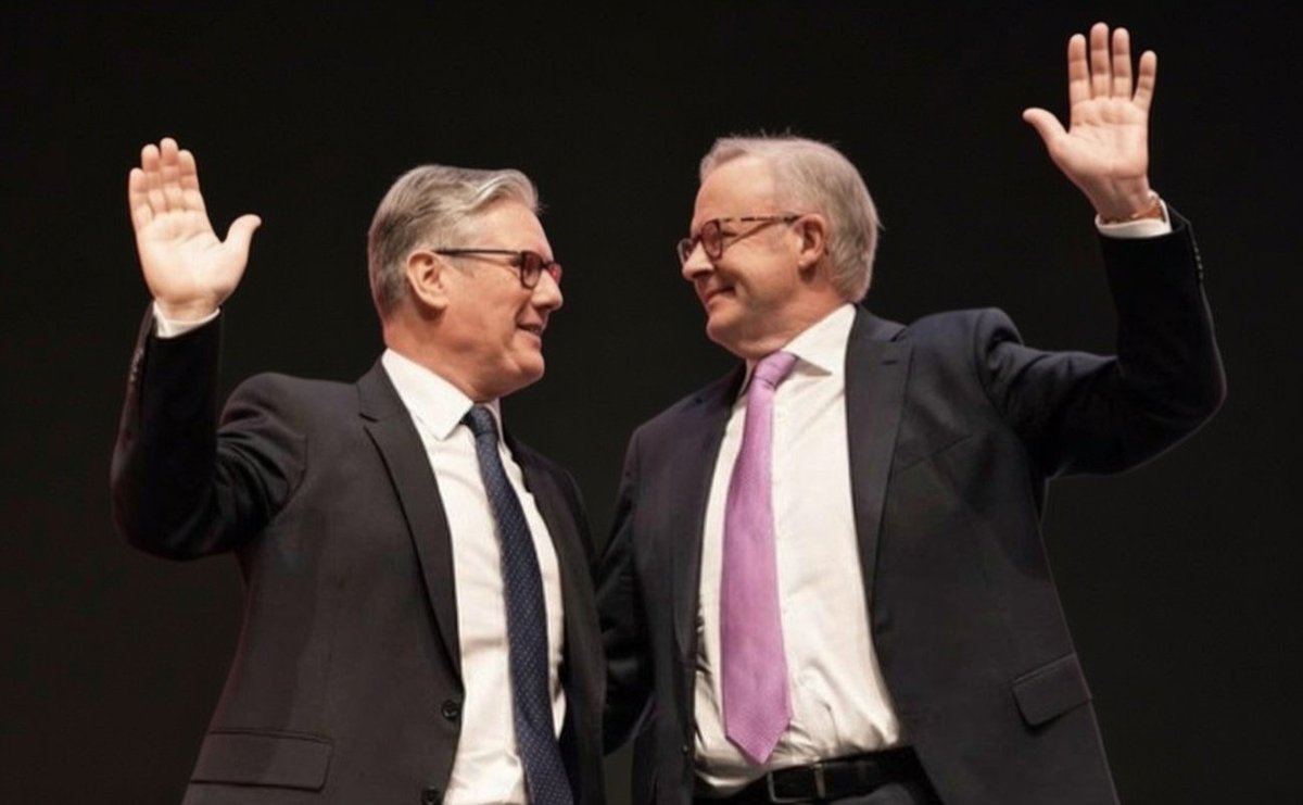 Holly_Da's tweet image. History will judge Starmer and Albanese as weak, spineless Prime Ministers who destroyed Great Britain and Australia.

They diluted national culture through mass migration until their countries became unrecognisable.

They pandered to Islamists who openly despise the West.

They…