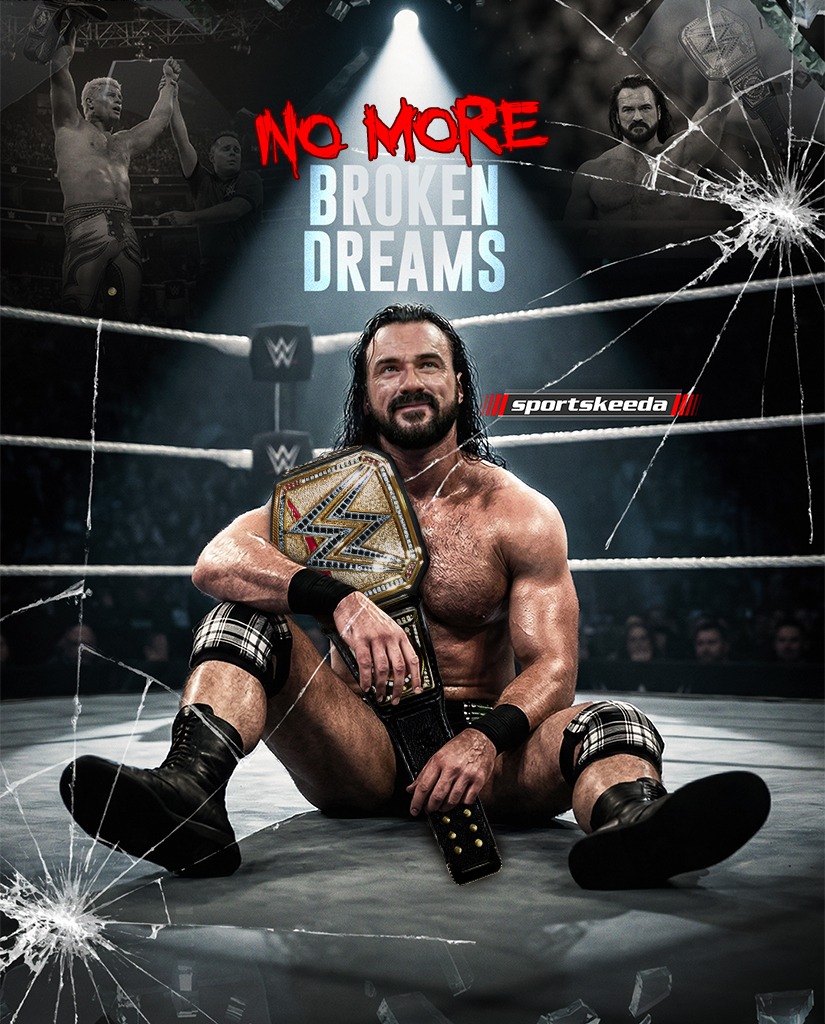 SKWrestling_'s tweet image. The heartbreaks. The shortcomings. All of them paved the way for Drew McIntyre to finally become the WWE Champion again and make his broken dreams come true!