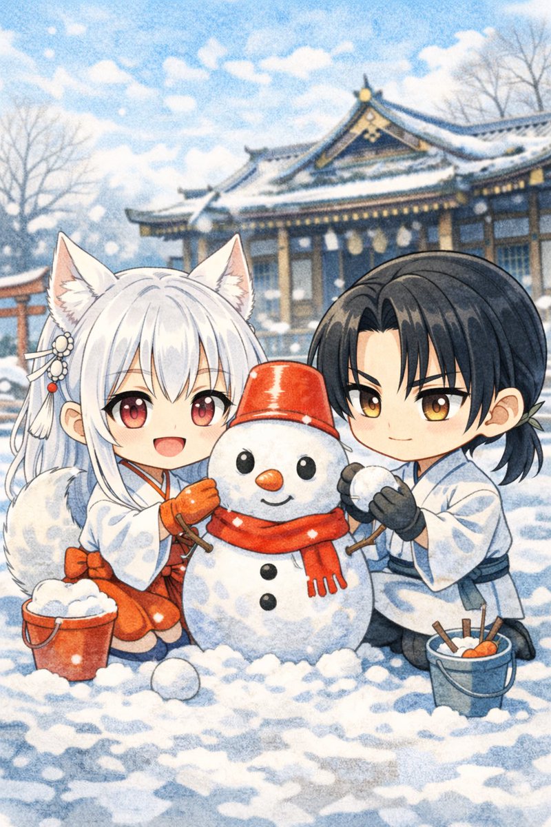 iichika_115's tweet image. 【短編宣伝】

約20,000字の短編です

『いなりちゃんは恋愛成就の神になりたいっ！ 』-  #カクヨム 
kakuyomu.jp/works/82213984…

いなりちゃんと四葉🦊⛄️🍀*゜