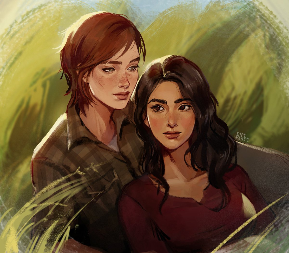 rimri4mm's tweet image. post canon dellie #tlou #art
