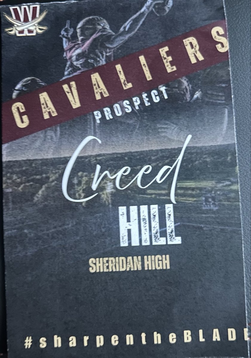 CreedHill77's tweet image. Thanks to @WalshUFootball for the amazing visit yesterday. Had a great time seeing all the coaches and players again.

@RMA_RedRageFB 
@RMA_Strength 
@no_paculver 
@coachcurtisj 
@_CoachMHarris 
@JaredLuginbill 
@LanceDupler