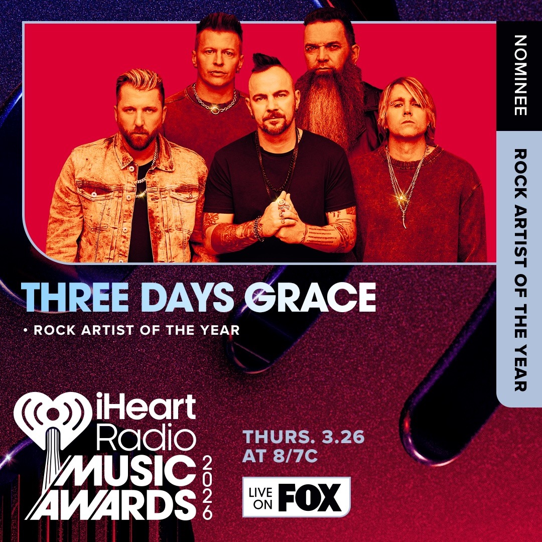 Many thanks to <a href="/iHeartRadio/">iHeartRadio</a> for the Rock Artist Of The Year nomination 🤘🤘❤️‍🔥 #iHeartAwards