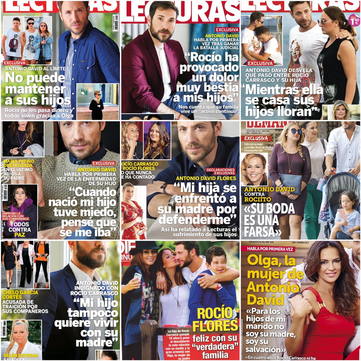 Rocío Flores: 'Mi madre no me debería haber expuesto'

Antonio David durante 20 años: 

#DeViernes