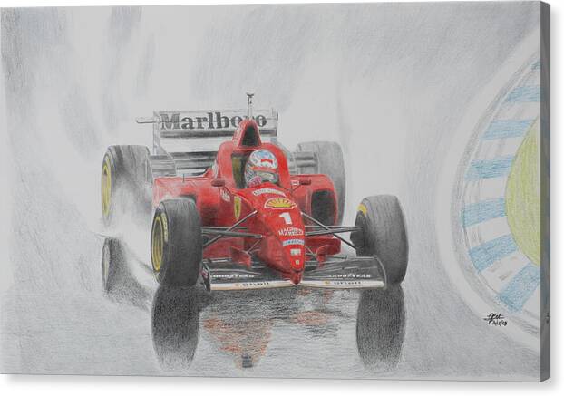 My last artwork : epic first Schumacher's victory with Ferrari !  Own a piece of history and enjoy at home : lorenzo-benetton.pixels.com

#ferrari #schumacher #handmade #madeinitaly #interiordesign #homedesign #legendsneverdie #racing #artwork #F1