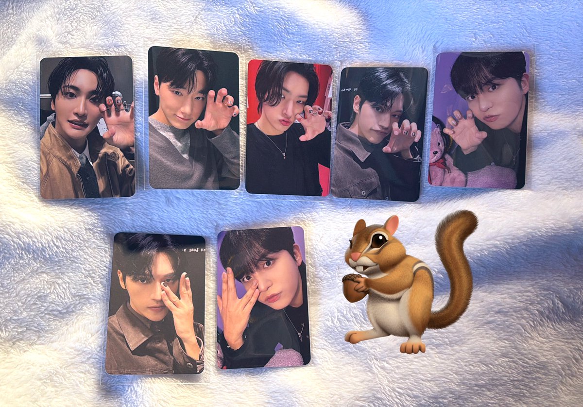 ATEEZ アチズ トレカ交換 READY CURED GEL NAIL STICKER ネイルシール