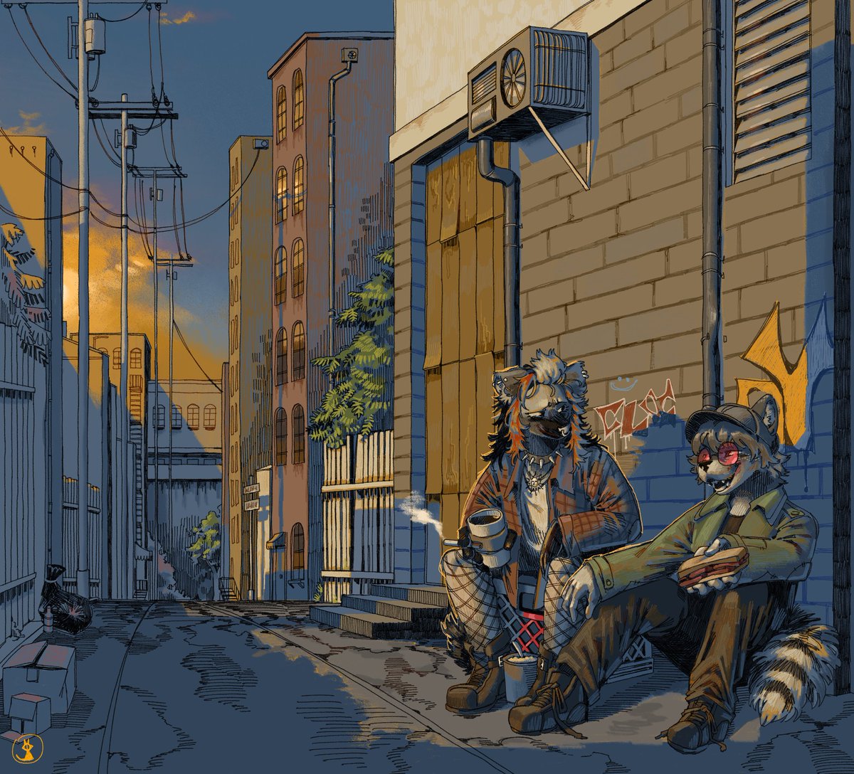 AnotherDook2's tweet image. Commission for @BirdsGaelic thank you!