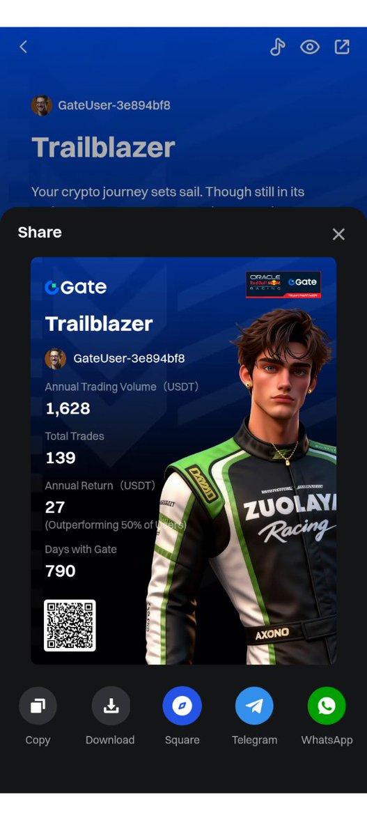 Atorfx's tweet image. My Gate 2025 Year-End Summary is here! See how I performed this year.
Click the link to view your exclusive #2025GateYearEndSummary and claim a 20 USDT Position Voucher. gate.com/competition/yo…