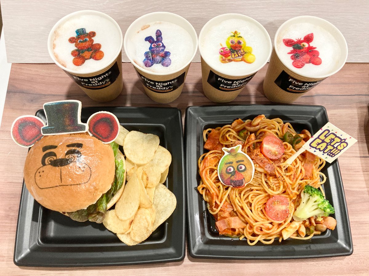 OPEN&START!!／ 【Five Nights at Freddy's コラボカフェ & POP-UP