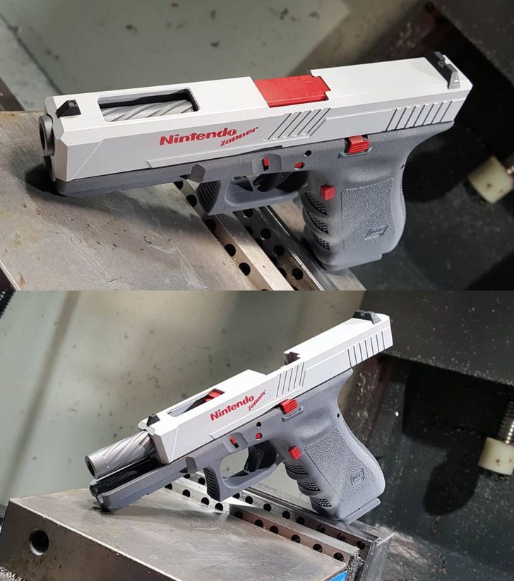 GunloverClub1's tweet image. What do y'all think about this custom Glock?